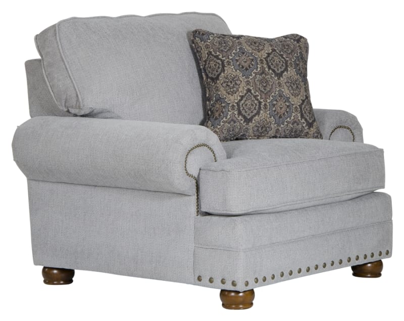 Singletary Chair in Nickel Fabric by Jackson Furniture - 3241-01-N