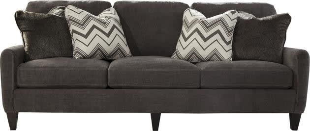 Mulholland Sofa in Mocha Fabric by Jackson Furniture - 3255-03-M