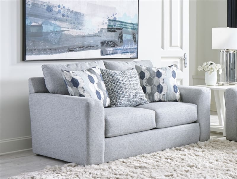 Hooten Loveseat in Delft Fabric by Jackson Furniture - 3288-02-D