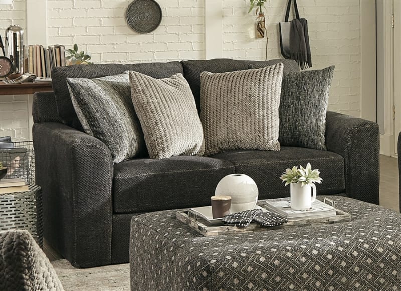 Midwood Loveseat in Smoke Fabric by Jackson Furniture - 3291-02-S