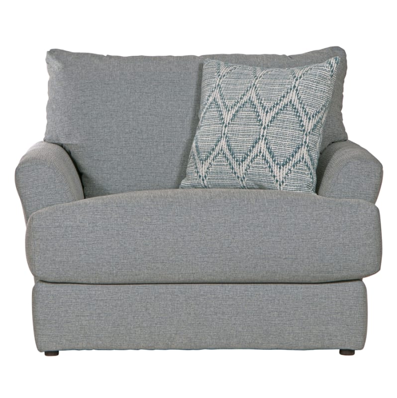 Howell Oversized Chair in Seafoam Fabric by Jackson Furniture - 3482-01-S