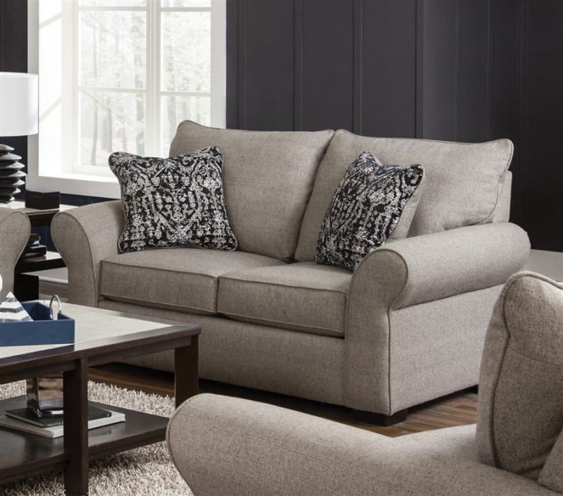 Maddox Loveseat in Fossil Fabric by Jackson Furniture - 4152-02-FS