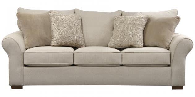 Maddox Queen Sleeper Sofa in Stone Fabric by Jackson Furniture - 4152-04-S