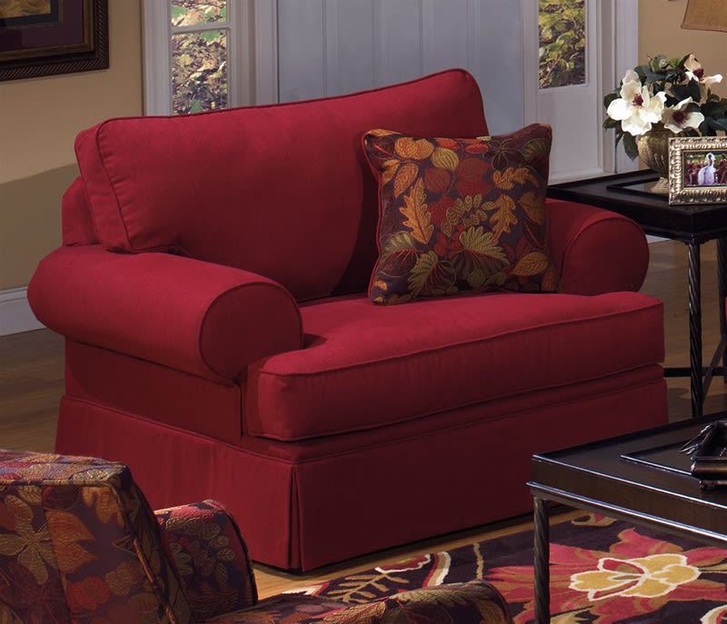 Hamilton Chair in Merlot Fabric by Jackson Furniture - 4314-01