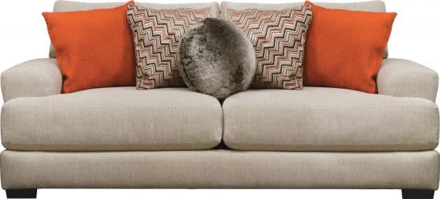 Ava Sofa with USB Port in Cashew Fabric by Jackson Furniture - 4498-13-C