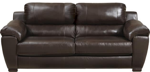 Sergio Sofa in Mahogany Leather by Jackson Furniture - 4526-03-M