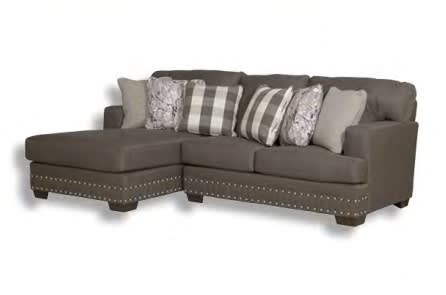 Crawford 2 Piece Sectional Sofa in Metal Chenille Fabric by Jackson Furniture - 5473-2R