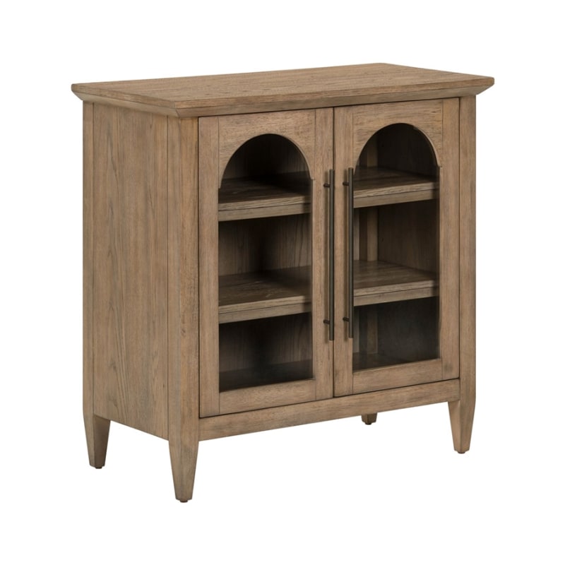 Pavilion 2 Door Accent Storage Cabinet in Natural Finish by Liberty Furniture - LIB-2239-AC36