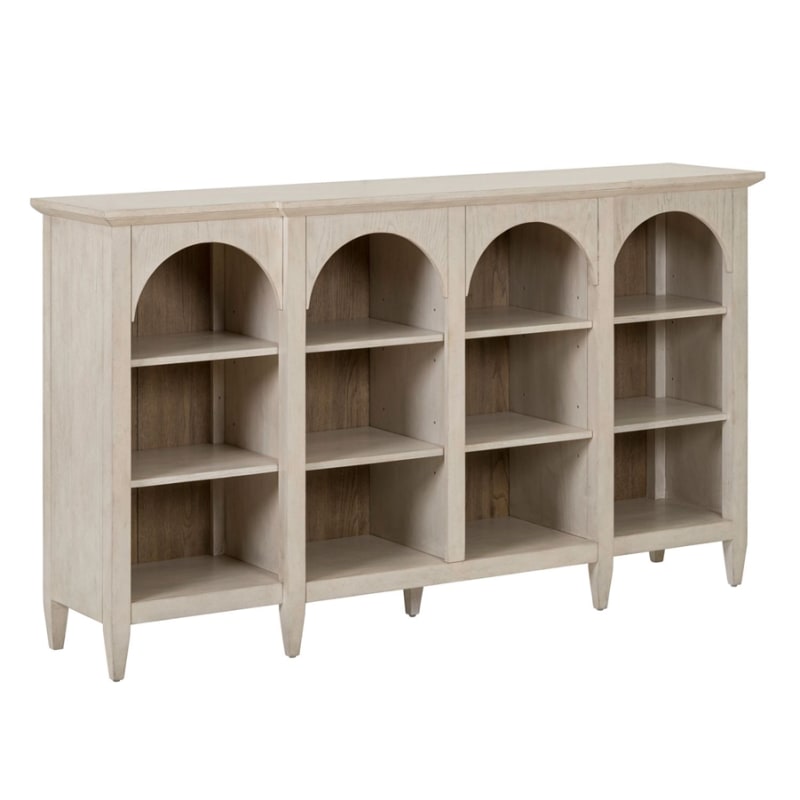 Pavilion Breakfront Accent Cabinet in Natural Finish by Liberty Furniture - LIB-2239W-AC2000