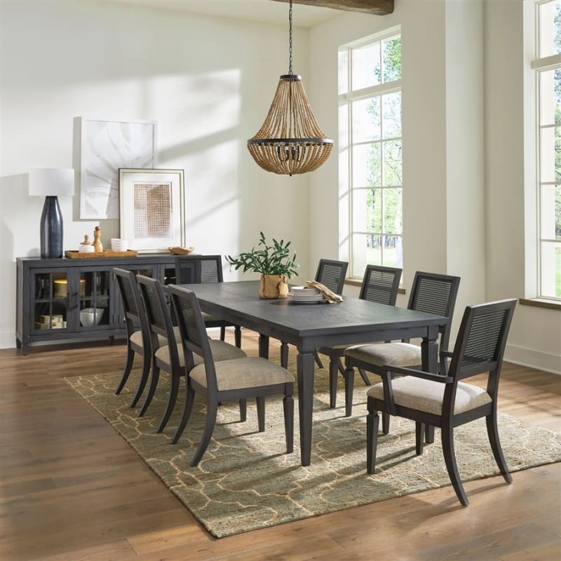 Caruso Heights Rectangular Table 9 Piece Dining Set in Aged Whiskey Finish by Liberty Furniture - 271-CD-O9RLS