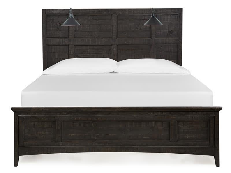 Westley Falls Lamp Panel Bed with Regular Rails by Magnussen - MAG-B4399-59