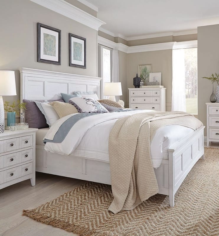 Heron Cove Place Panel Bed with Regular Rails by Magnussen - MAG-B4400-54