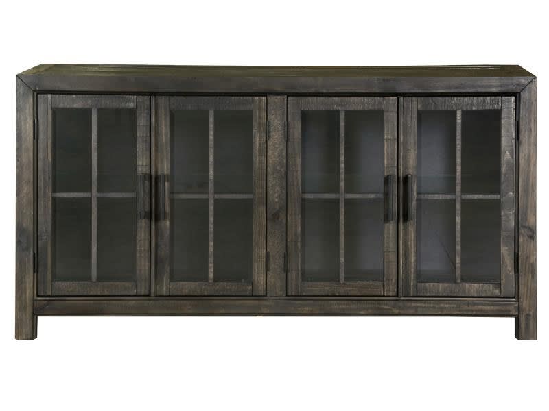 Bellamy Buffet Curio in Peppercorn Finish by Magnussen - MAG-D2491-04