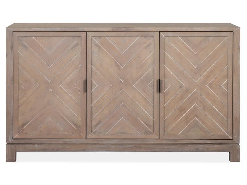 Ainsley Buffet in Cerused Khaki Finish by Magnussen - MAG-D5333-14