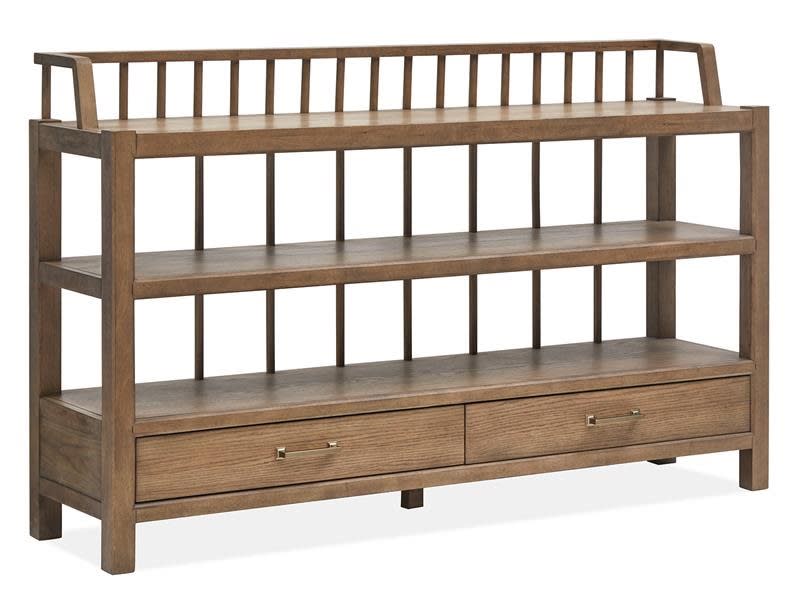 Lindon Server in Belgian Wheat/Coffee Bean Finish by Magnussen - MAG-D5570-15