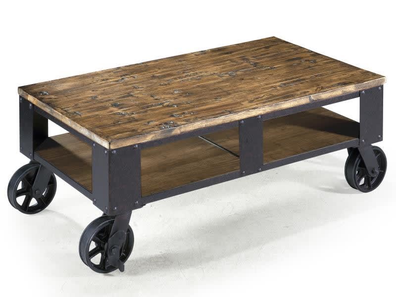 Pinebrook 3 Piece Occasional Table Set with Rectangular End Tables by Magnussen - MAG-T1755-43-03