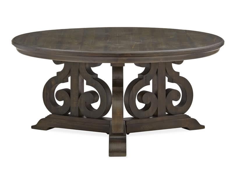 Bellamy 3 Piece Occasional Table Set with Round Coffee Table by Magnussen - MAG-T2491-45-35
