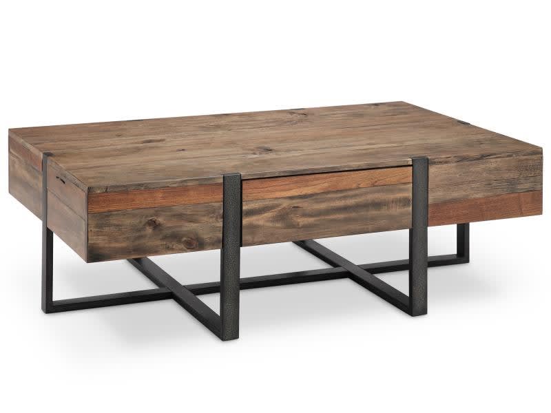 Prescott 3 Piece Occasional Table Set with Chairside End Tables by Magnussen - MAG-T4344-43-10