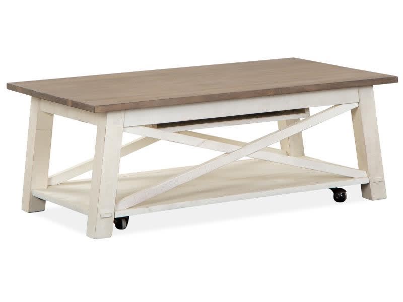 Sedley 3 Piece Occasional Table Set with Round End Tables by Magnussen - MAG-T5199-50-05