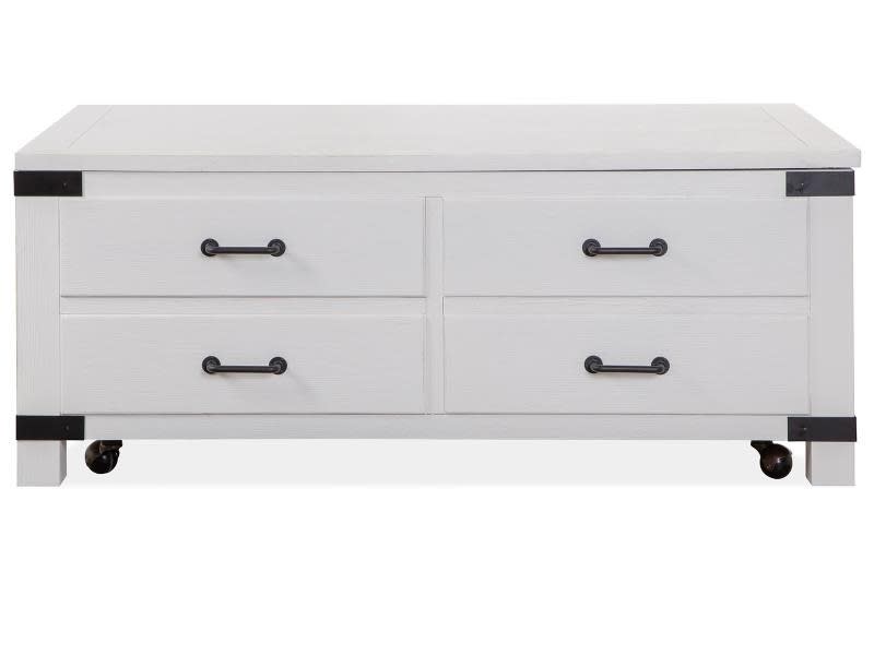 Harper Springs 3 Piece Occasional Table Set with Shelf End Tables by Magnussen - MAG-T5321-50-02