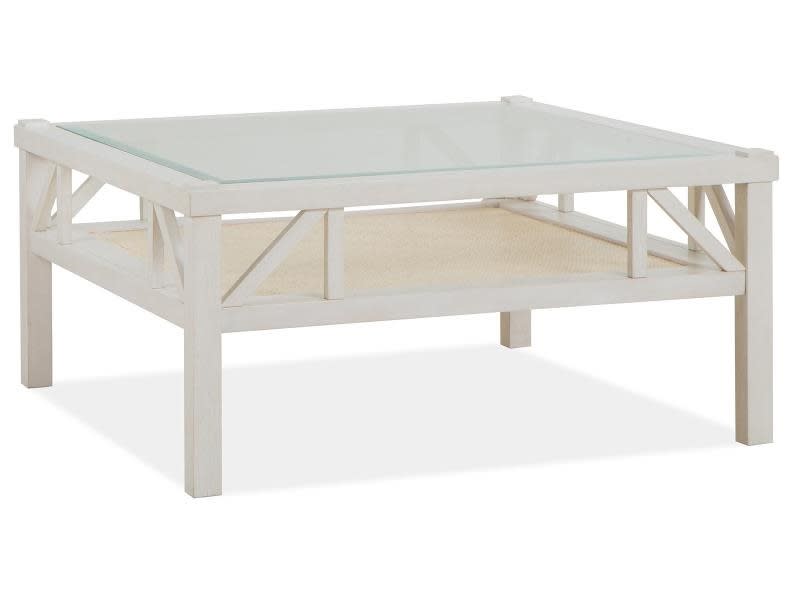 Ellison 3 Piece Occasional Table Set with Square Coffee Table by Magnussen - MAG-T5541-41-10