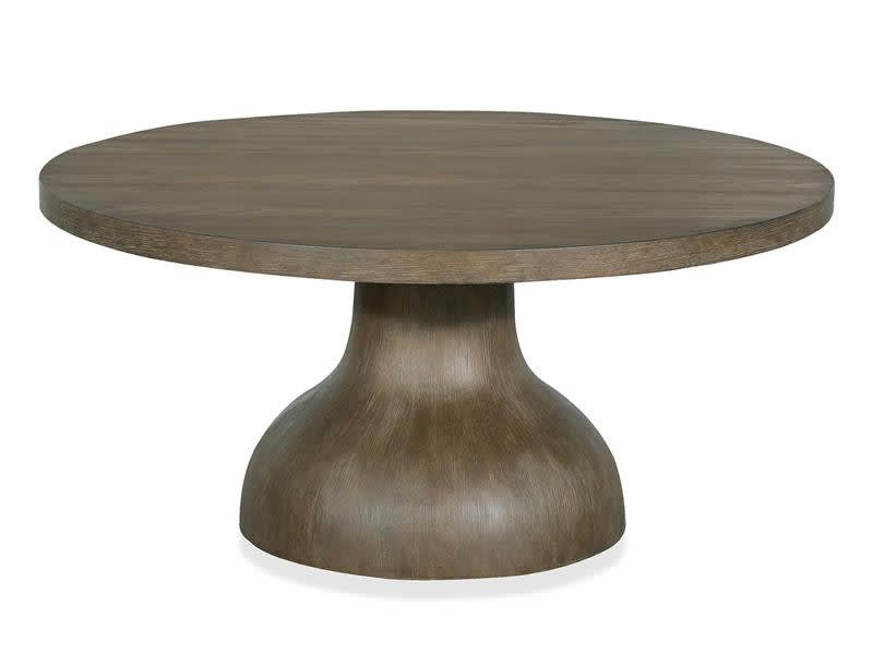Bosley Lt. Brown 3 Piece Round Cocktail Table Set in Porpoise Finish by Magnussen - MAG-T5693-45-35
