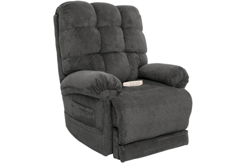 Venus Ultimate Lay-Flat & Trendelenburg Chaise Lounger in Slate Fabric by Mega Motion - NM-1652SO-S