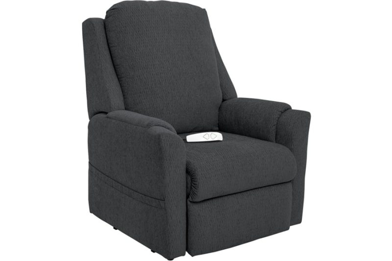 Piccolo Ultimate Power Chaise Lounger in Guild Shadow Polyester by Mega Motion - NM-6400P-SH