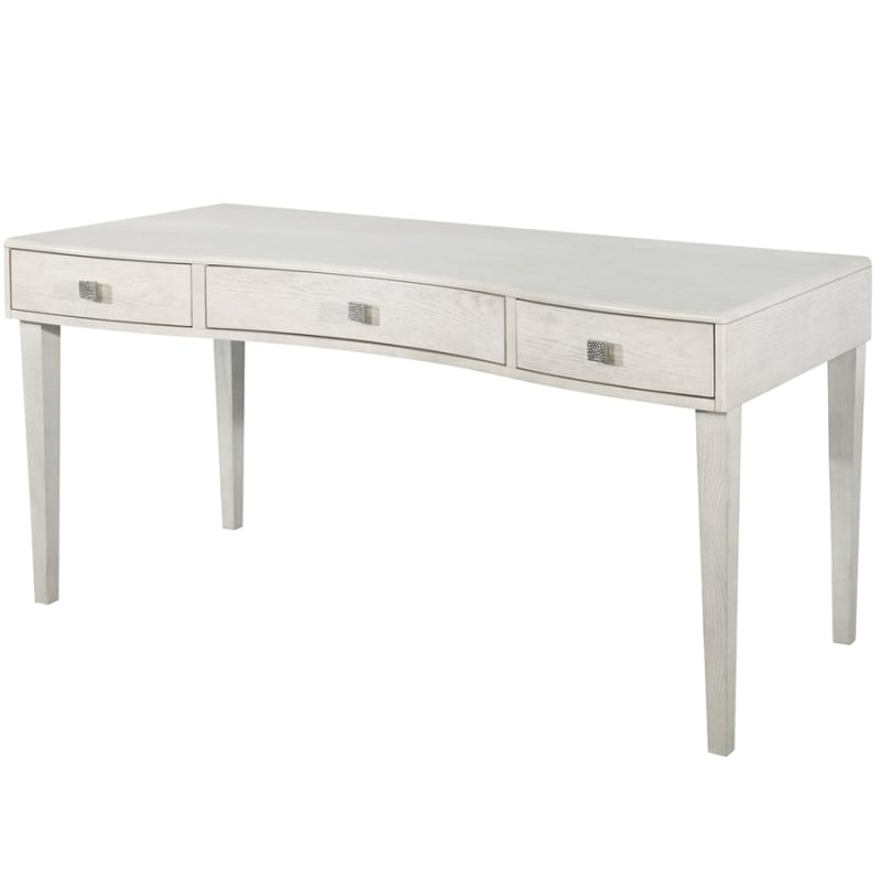Addison 60 Inch Writing Desk in Chiffon White Finish by Parker House - ADD#360