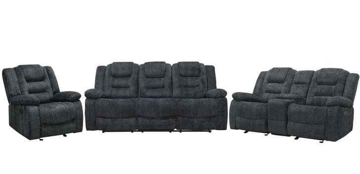 Bolton 2 Piece Living Room Set in Misty Storm Fabric by Parker House - MBOL-SET-MISS