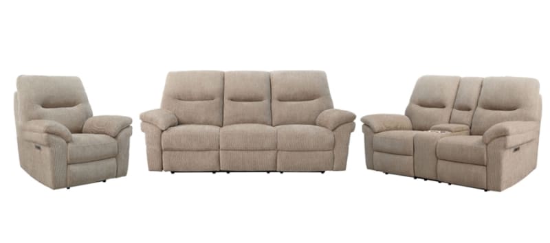 Bryant 2 Piece Power Reclining Sofa Set in Ruffles Wicker Fabric by Parker House - MBRY-SET-RFW