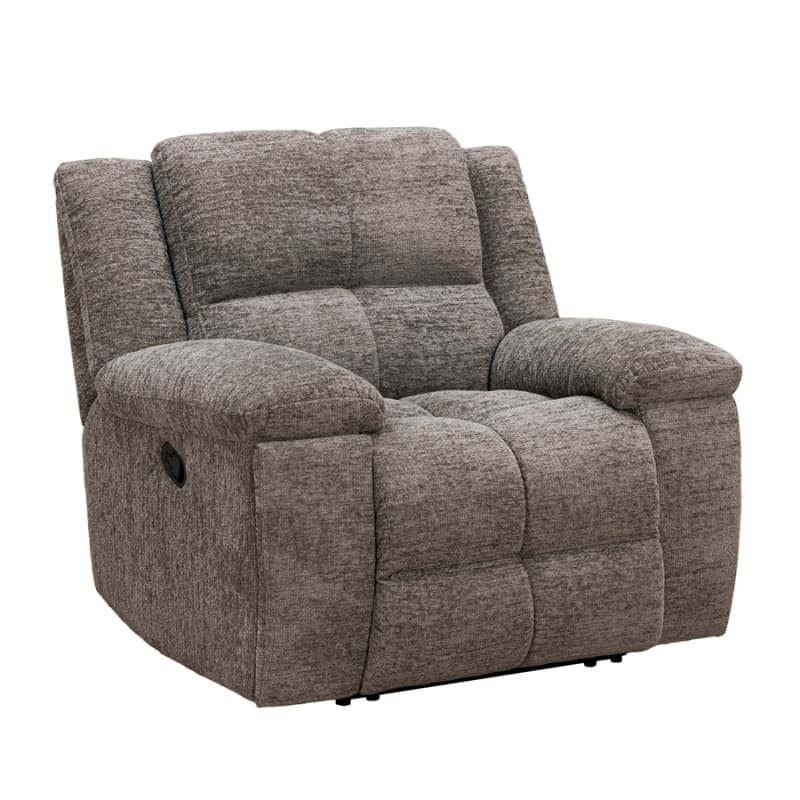 Buster Manual Dual Recliner Chair in Cabot Stone Cover by Parker House - PH-MBUS-812-CAST