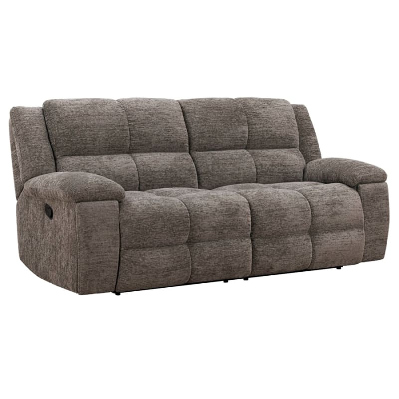 Buster Manual Dual Reclining Sofa in Cabot Stone Cover by Parker House - PH-MBUS-832-CAST