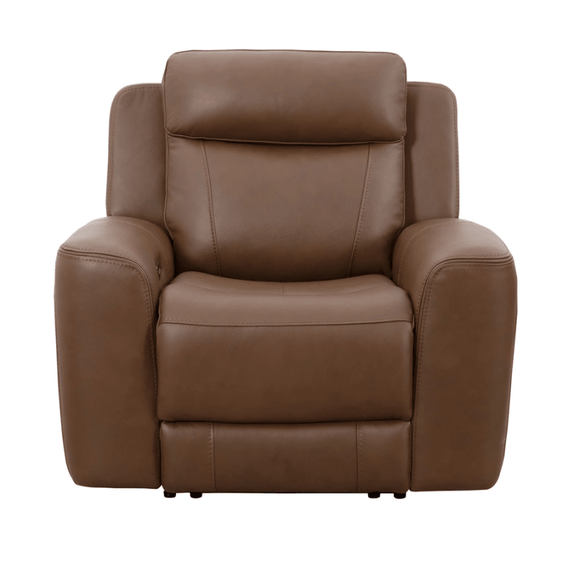 Calgary Power Headrest Power Recliner in Autumn Umber Leather by Parker House - MCGR#812PH-ATUB