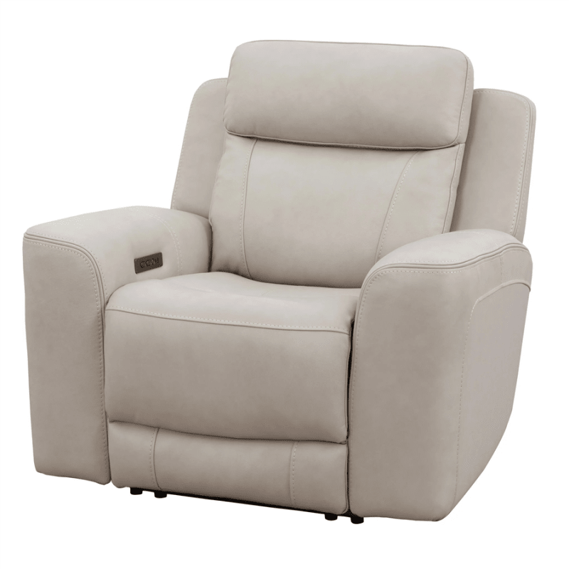 Calgary Power Headrest Power Recliner in Stone Leather by Parker House - MCGR#812PH-STNE