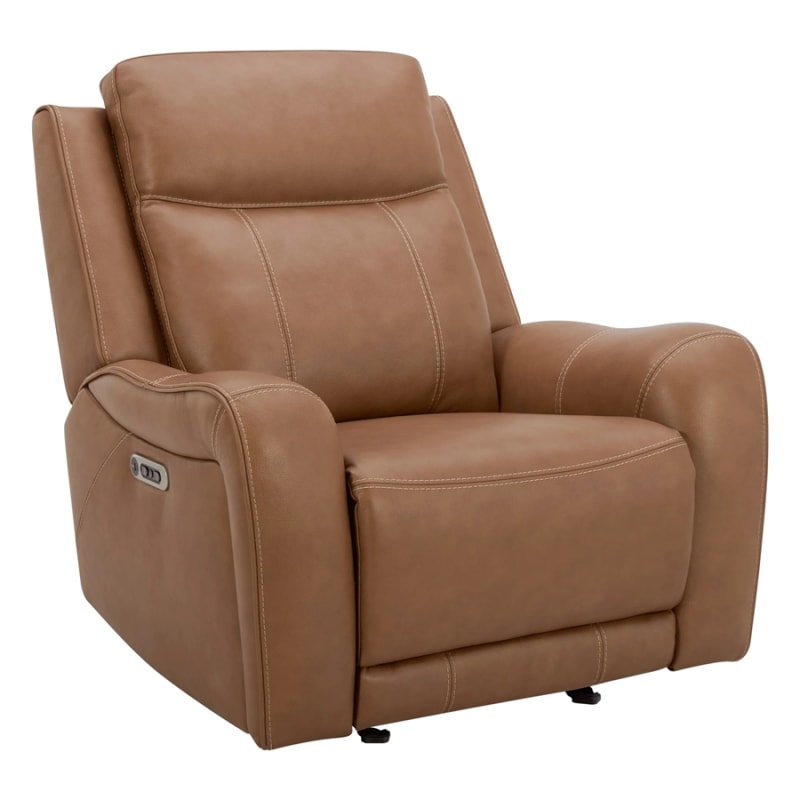 Haywood Power Glider Recliner with Power Headrest in Rich Butternut Leather by Parker House - PH-MHAY-812GPH-BTNT