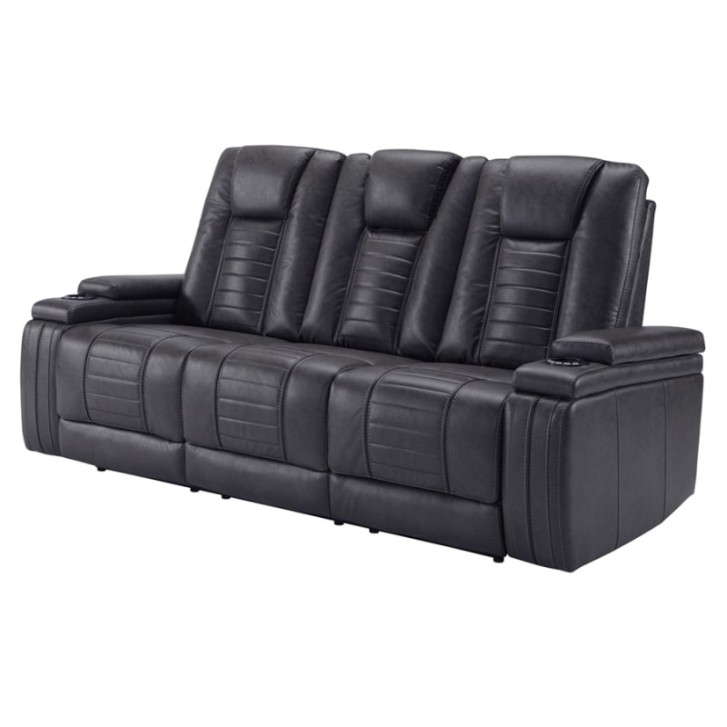 Megatron Power Drop Down Console Sofa in Tinsmith Fabric by Parker House - MMEG#832PH-TIN