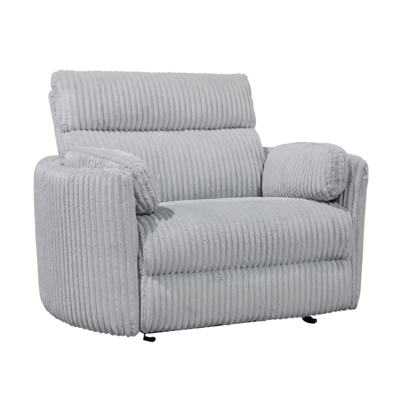 Radius XL Power Glider Recliner Chair in Mega Grey Cover by Parker House - PH-MRAD-812GP-XL-MGGR