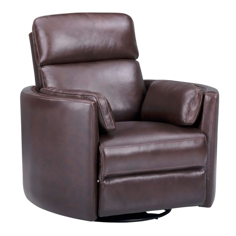 Radius Manual Swivel Glider Recliner Chair in Hickory Brown Cover by Parker House - PH-MRAD-812GS-HIBR