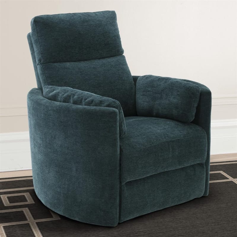 Radius Power Swivel Glider Recliner in Peacock Fabric by Parker House - MRAD#812GSP-PEA