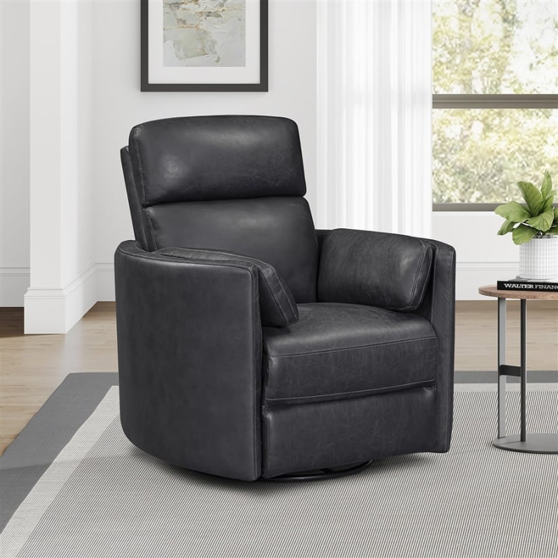 Radius Power Swivel Glider Recliner in Vintage Slate Cover by Parker House - PH-MRAD-812GSP-VGSL