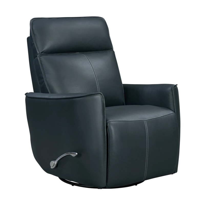 Roxy Manual Swivel Glider Recliner Chair in Abby Navy Cover by Parker House - PH-MROX-812GS-ABNV