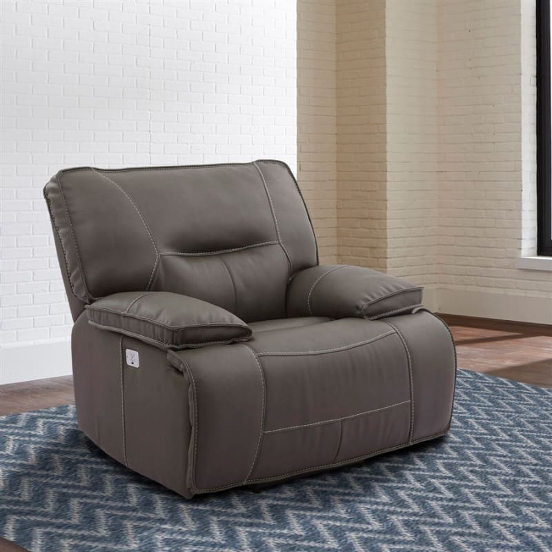 Spartacus Power Recliner with Power Headrest and USB Port in Haze Fabric by Parker House - MSPA-812PH-HAZ