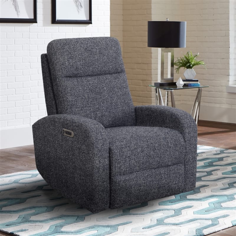 Thriller Power Swivel Glider Recliner in Natural Beauty Denim Cover by Parker House - PH-MTHR-812GSP-NBD