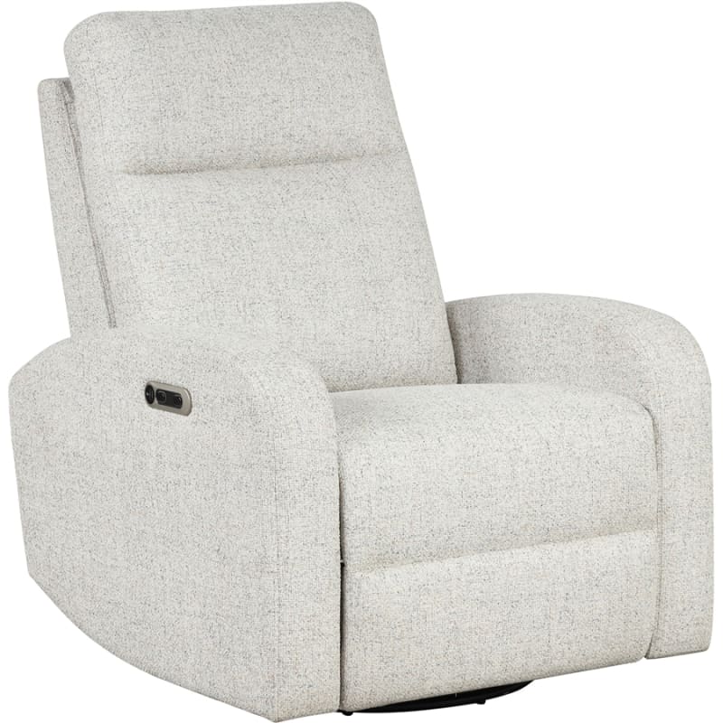 Thriller Power Swivel Glider Recliner Chair in Natural Beauty Quartz Cover by Parker House - PH-MTHR-812GSP-NBQ