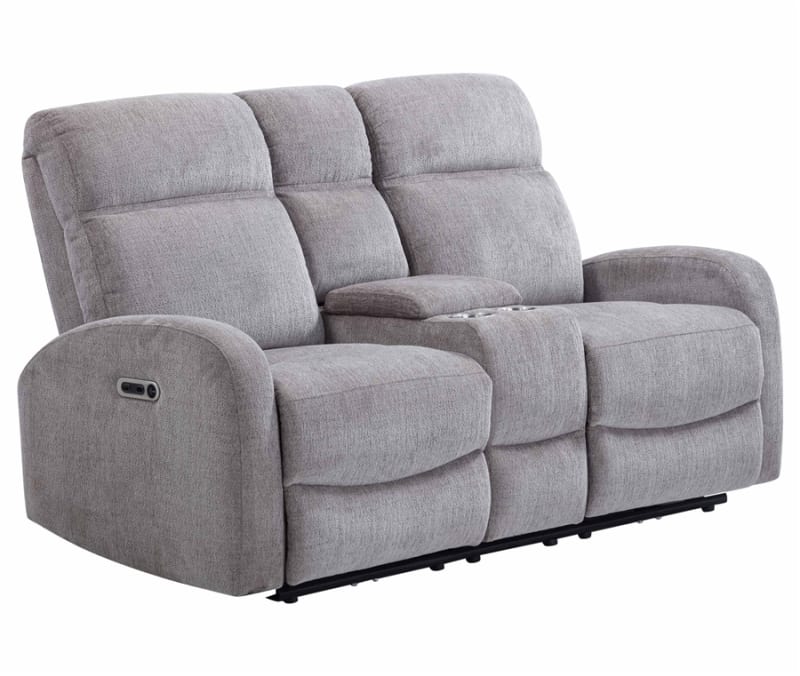 Tuscany Power Console Loveseat in Whiskers Nature Cover by Parker House - PH-MTUS-822CP-WKNA