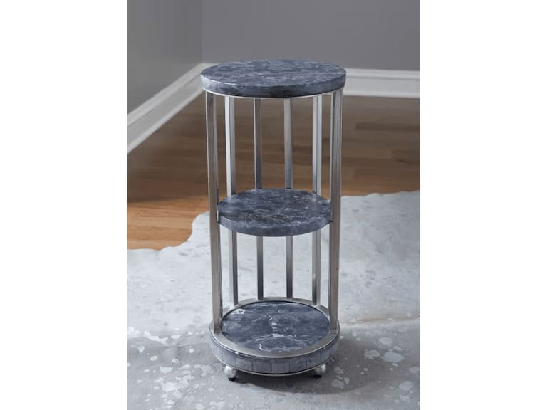 Pulaski Accents Marble and Metal Spot Table