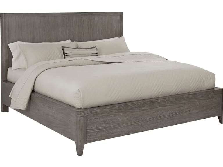 Griffith Queen Panel Bed in Grey Finish by Pulaski - PUL-P367-BR-K1-BED