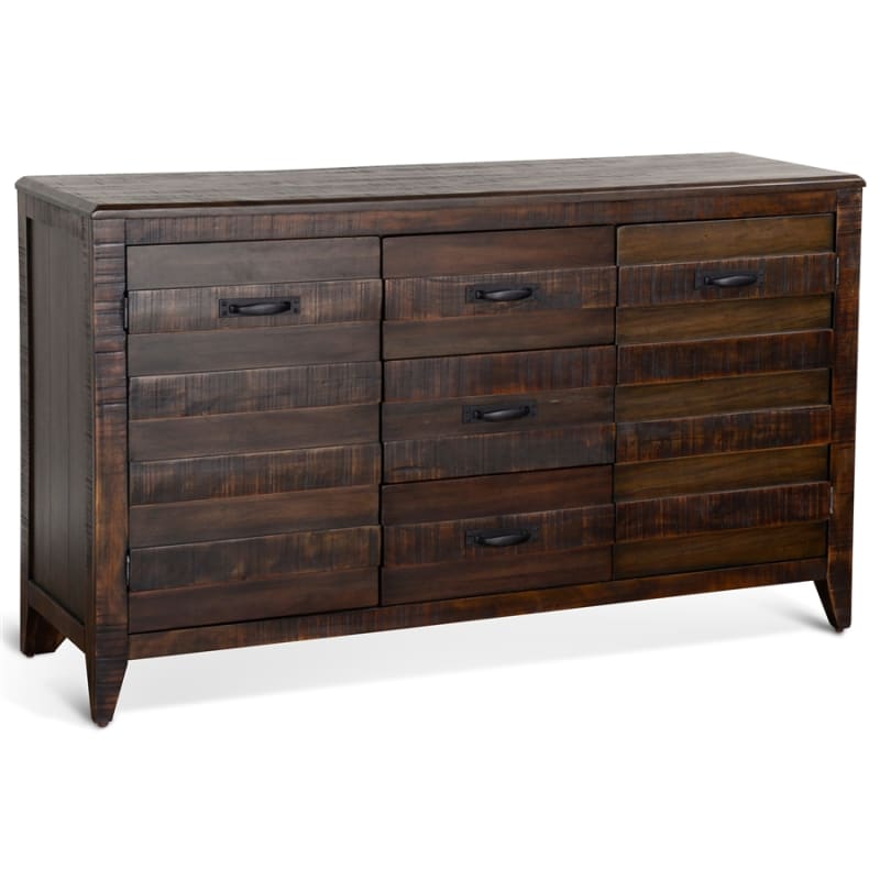 Nassau Server in Dark Toast Finish by Sunny Designs - SD-1904DT