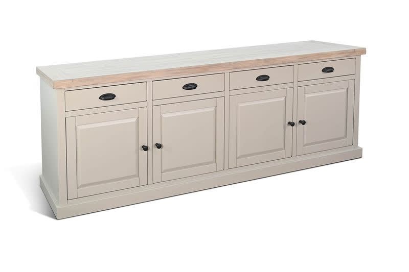 Gianna Server in Natural Wheat Pavestone Finish by Sunny Designs - SD-1984WP